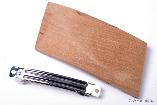 Hair clips kit / Wood