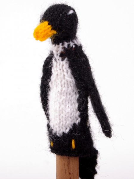 Finger puppet. Penguin