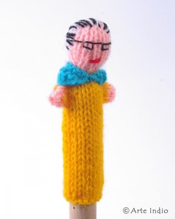 Finger puppet. Grandma Ramona