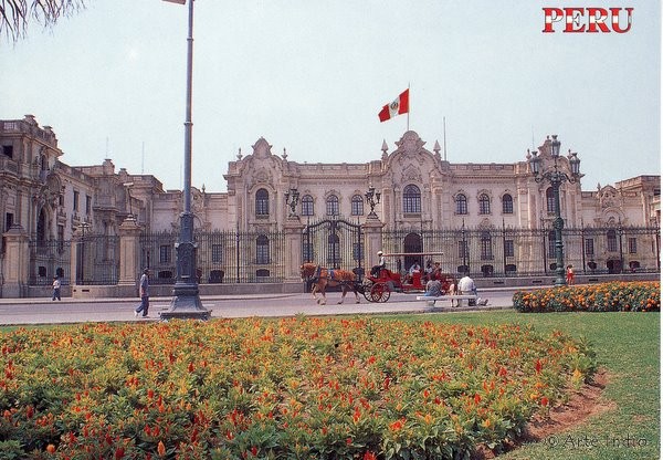 Postkarte Palacio de Gobierno