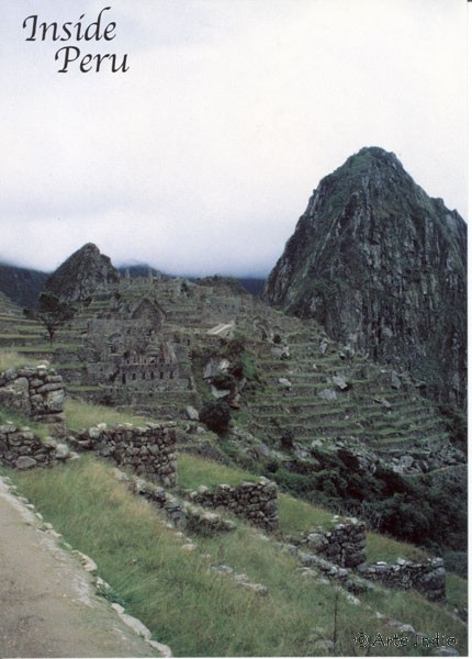Postkarte / Druck / Macchu Picchu