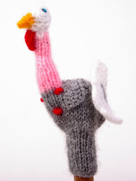 Finger puppet. Turkey