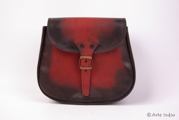 Handbag Rustica, crescent