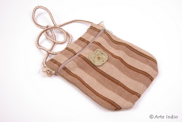 Tasche aus Natur Baumwolle 17 x 20 cm