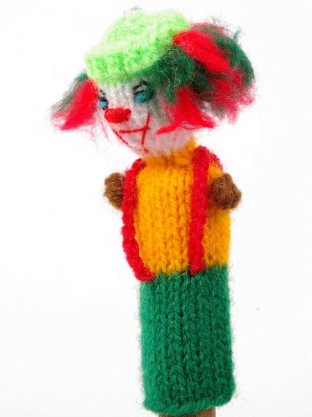 Finger puppet. Kasper / Clown