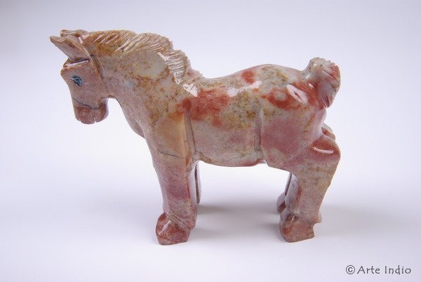 Stone figure about 7 cm. Horse