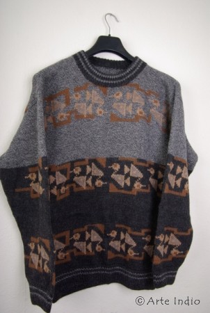 Pullover. 100% Alpacawolle. XL / Unisex