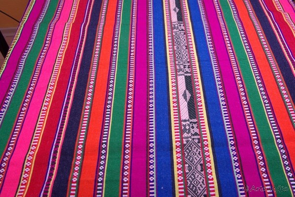 Maschinell Gewebte Decke aus Huaraz