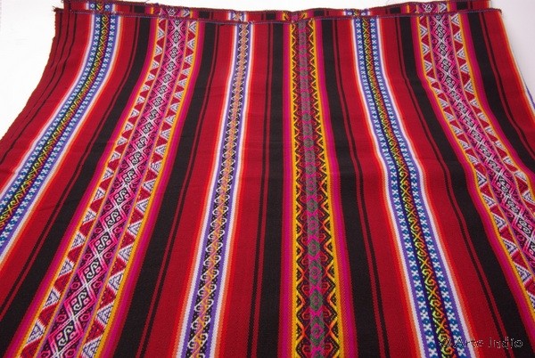 Machine-woven blanket from Huaraz, Peru, 2nd choice