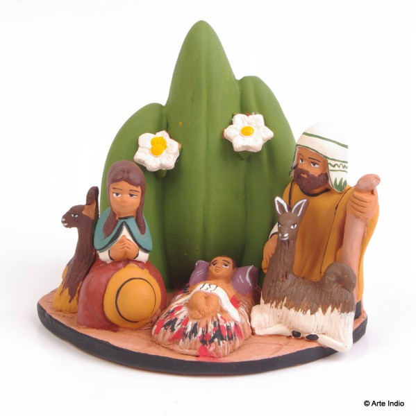 Nativity Scene Cactus