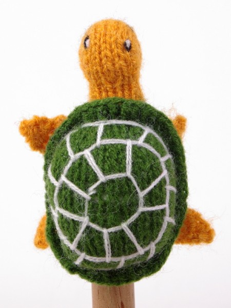 Finger puppet. Sea turtle
