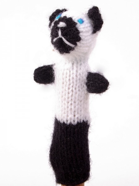 Finger puppet. Panda bear