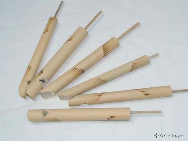 Bamboo bird pipe natural