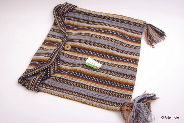 Woven bag made of synthetic wool (polyacrylic)