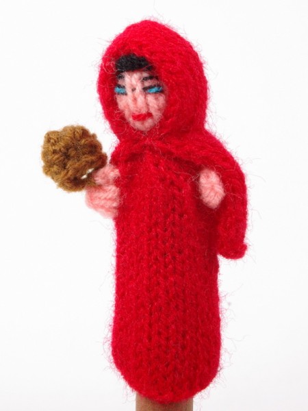 Finger puppet. Little Red Riding Hood