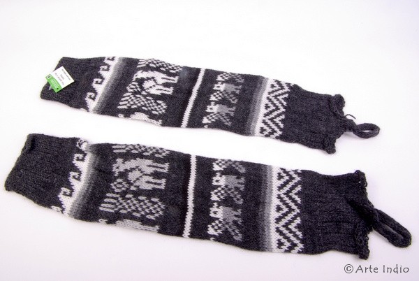 Knitted gauntlets. II choice